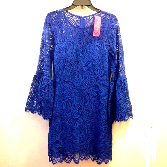 Lilly Pulitzer Floral Lace Romper Dress - Picture 5 of 15